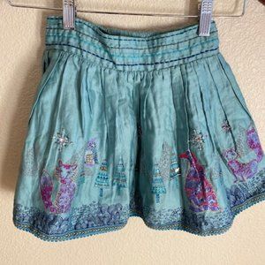 Sz 7-8 Sequin Holiday Skirt from Monsoon